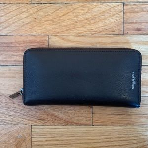 Michael Kors Brown Leather Large Wallet Pocketbook with Zipper